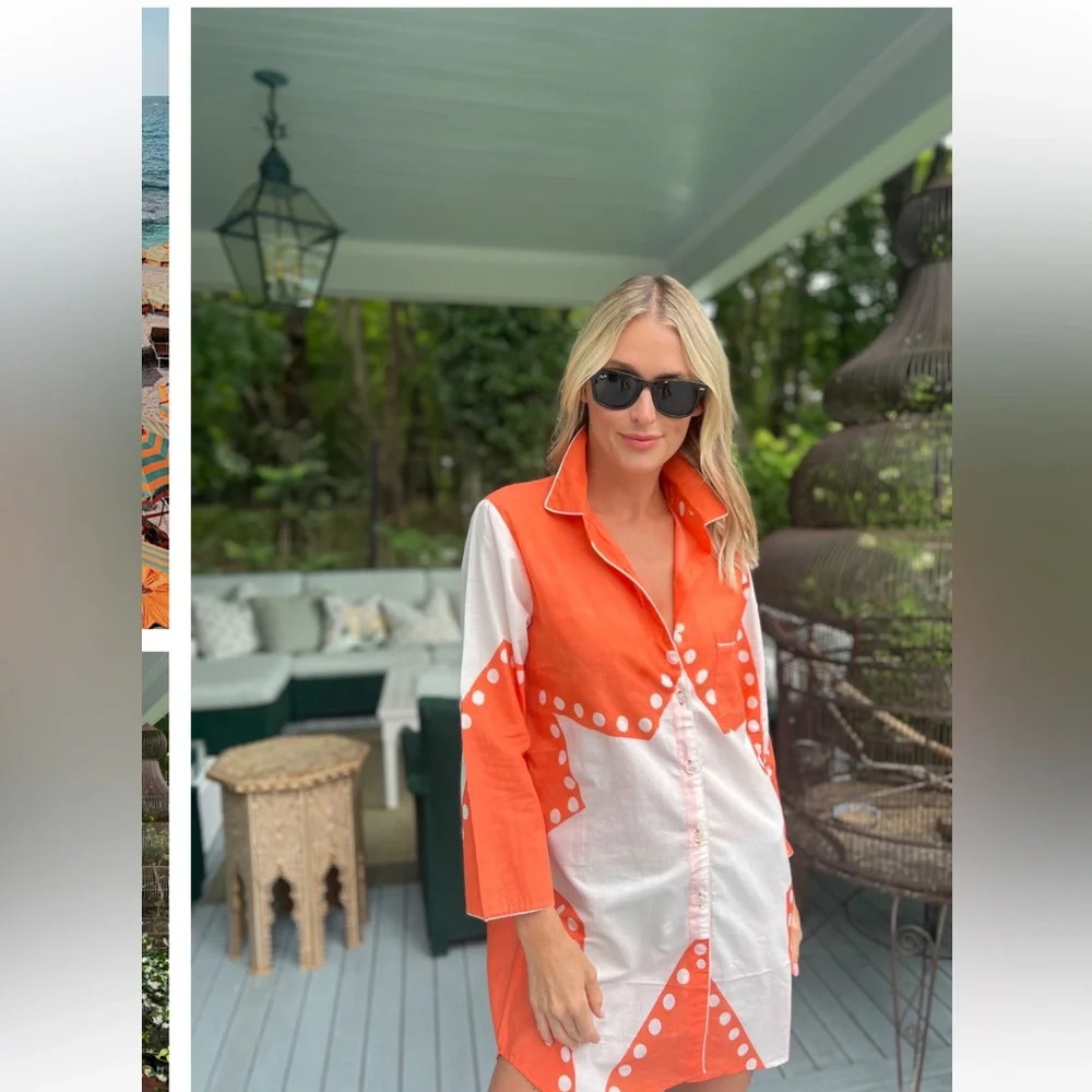 Julia Amory Palm Beach Dress Size S NEW